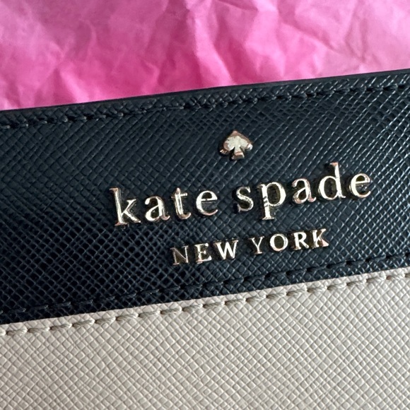Kate Spade Black and Tan Wallet - Picture 6 of 8